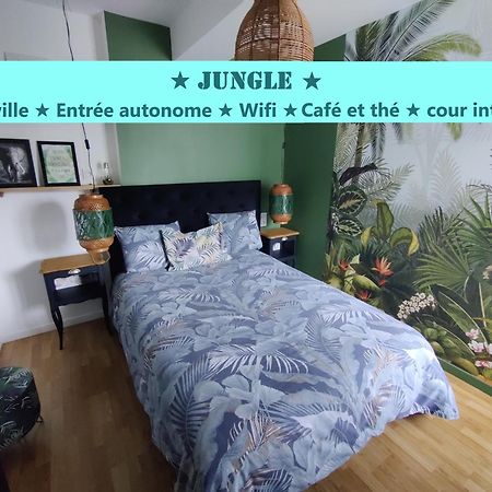 Appartement T2 "Jungle" Centre Ville De Vitre Au Calme Cote Cour Dış mekan fotoğraf