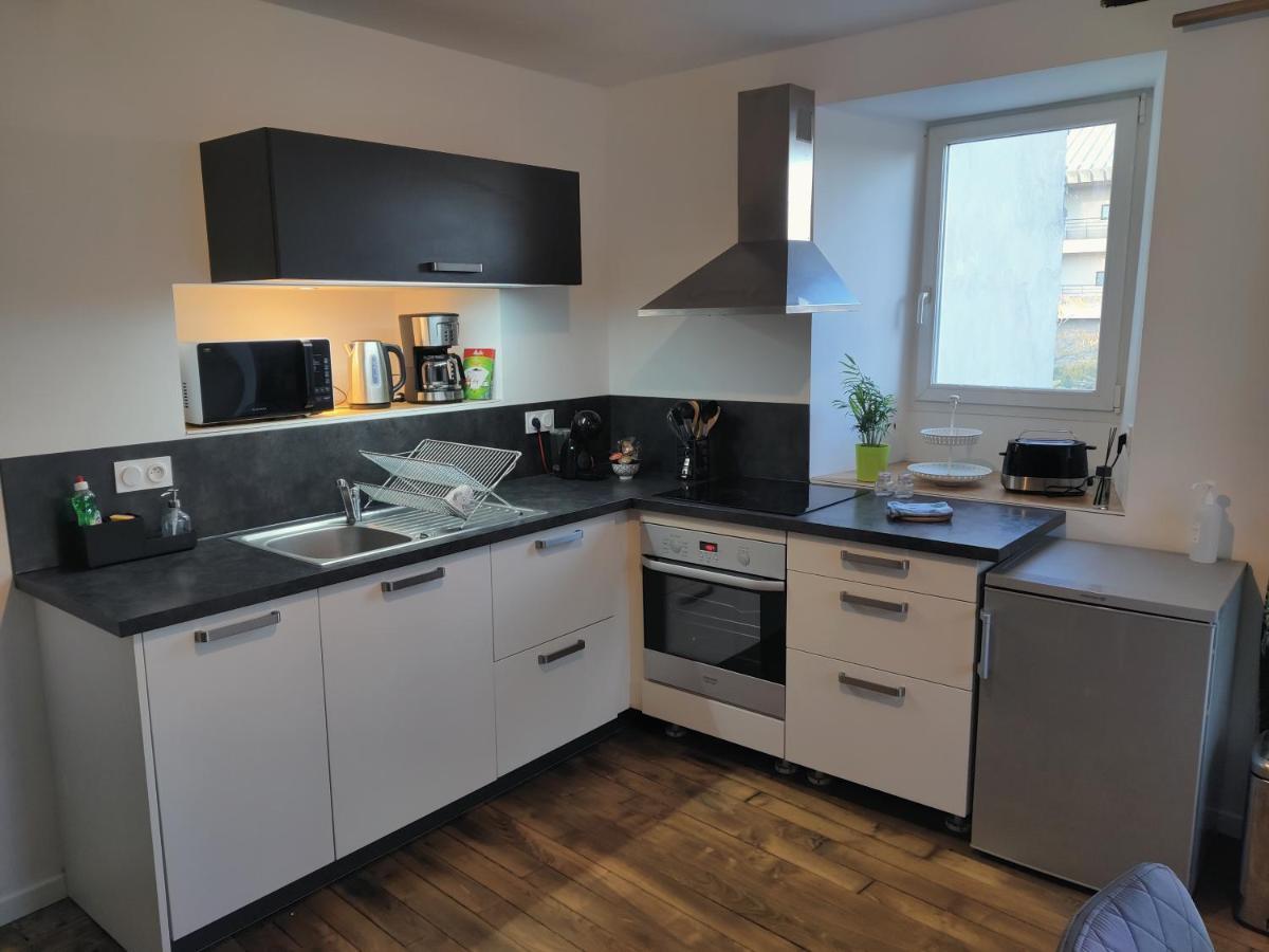 Appartement T2 "Jungle" Centre Ville De Vitre Au Calme Cote Cour Dış mekan fotoğraf