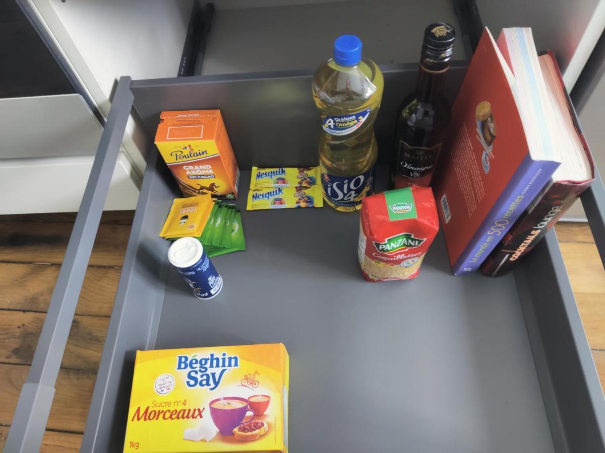 Appartement T2 "Jungle" Centre Ville De Vitre Au Calme Cote Cour Dış mekan fotoğraf
