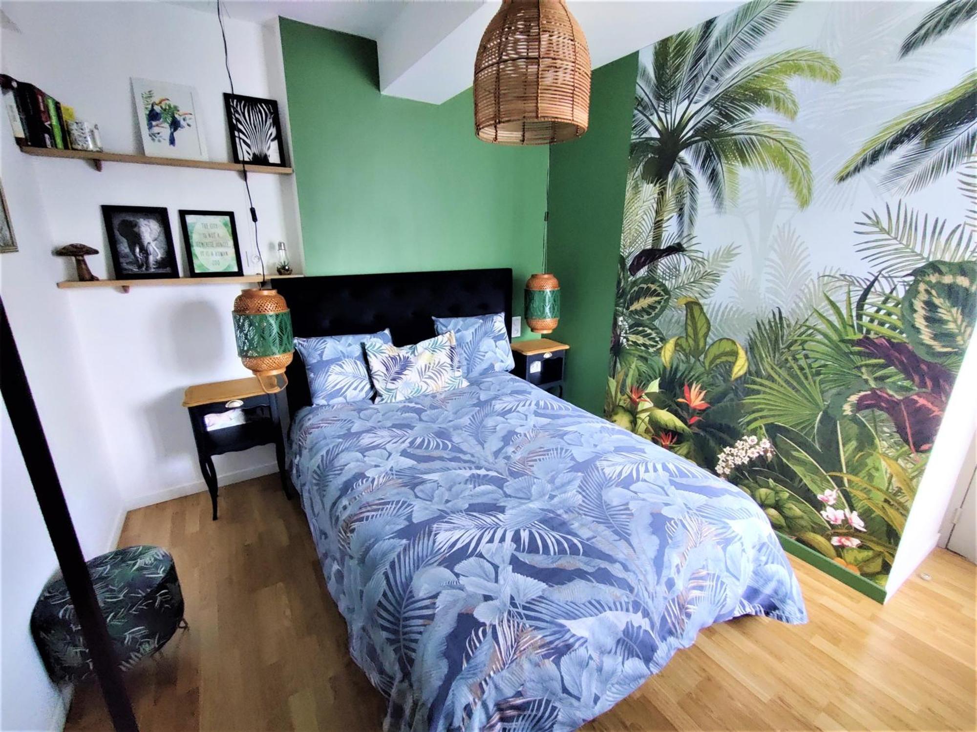 Appartement T2 "Jungle" Centre Ville De Vitre Au Calme Cote Cour Dış mekan fotoğraf